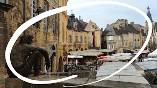 25 Visit to a beautiful medieval town of Sarlat la Caneda amp Chateau de Baynac [upl. by Glass]