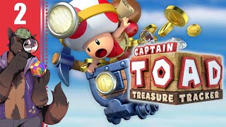 Lets Play Captain Toad Treasure Tracker Part 2 Patreon Chosen Game [upl. by Owades]