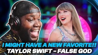 Taylor Swift  False God Lyric Video  Reaction [upl. by Anilorak826]