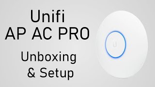 Unifi AP AC Pro Mesh Network Kit  Unboxing amp Setup [upl. by Bambi]