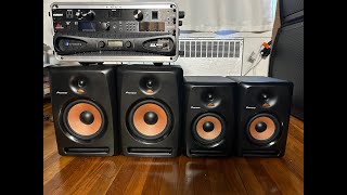 STUDIO MONITOR COMPARISON 8 inch Vs 6 inch [upl. by Dale]