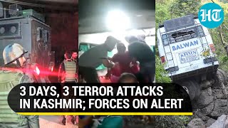 Kashmir Terror Attacks Reasi Attack Terrorist’s Sketch Released 5 Soldiers Injured In Doda [upl. by Alyhs]