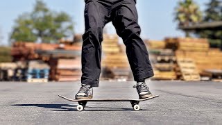 HOW TO POWERSLIDE ON A SKATEBOARD THE EASIEST WAY TUTORIAL [upl. by Yklam648]