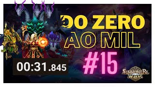 Guia RAID 5 speed solo em Summoners War  Do Zero ao Mil  15 [upl. by Serene298]