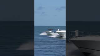 HighOctane Showdown of Speed Adventure as Boaters Compete to Enter Miamis Famous Waters Firstquot [upl. by Aziza]