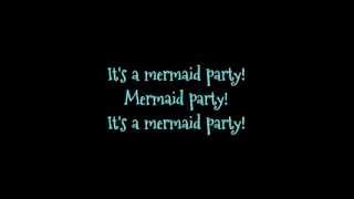 Barbie movie song Mermaid Party lyrics on screen [upl. by Adneral698]