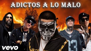 🔥El makabelico Ft Santa fe klan Lefty sm Carte de Santa amp Ckan  Adictos a lo Malo  Mashup🔫 [upl. by Airahs]