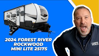 2024 Forest River Rockwood Mini Lite 2517S  RV Review [upl. by Ludovico]