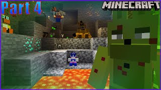 Minecraft FNAF Multiplayer Survival  A Diamond Disaster amp Springtrap Kidnapped Me Part 4 [upl. by Dang]