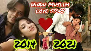 HINDU MUSLIM LOVESTORY ❤️  inter Religion  mayank saima [upl. by Orsino568]