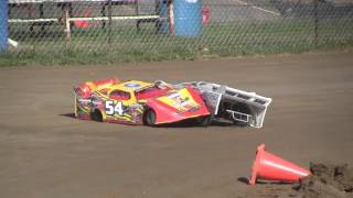 2022 RC Dirt Oval Outdoor Season Opener 215 RC Late Model Sprint Street Stock Traxxas [upl. by Benedick]