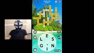 WORDSCAPES LEVEL 244 masaya ang mga salita [upl. by Josefa771]