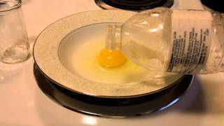 The Water Bottle Method For Separating Egg Yolks From Egg Whites [upl. by Leahcin]