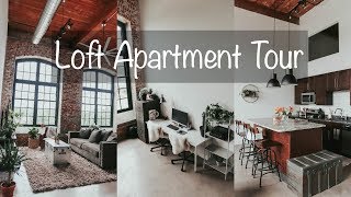 INDUSTRIAL LOFT APARTMENT TOUR [upl. by Koenig640]