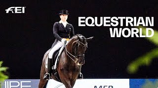 Exclusive Dressage highlights from the FEI World Cup™ Dressage final in Paris  Equestrian World [upl. by Lotsyrc]