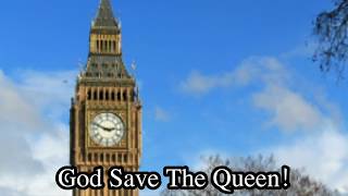 National Anthem Of The United Kingdom With Lyrics  quotGod Save The Queenquot [upl. by Devinne]