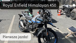 Royal Enfield Himalayan 450  pierwsza jazda i opinia [upl. by Wertz]