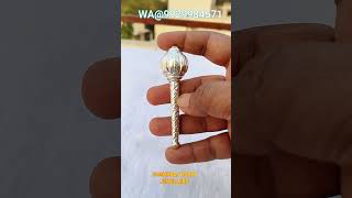 99 Pure 24gm Hanumaan Hollow Gada Size 325 inches Udaipur Handmade [upl. by Head455]