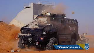 Streit Groups Armored Typhoon MRAP [upl. by Rosenblum968]