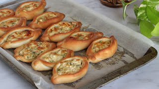 Cheese fatayer  Lebanese cheese pie Fatayer recipe  Iftar recipe [upl. by Carine559]