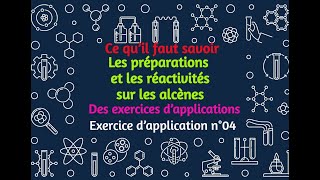 55 Ce qu’il faut savoir sur les réactivités des alcènes Exercice d’application n°04 [upl. by Uyr762]