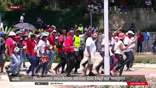 Nehawu affiliated workers at University of Pretoria demand a 7 wage increase [upl. by Coveney740]