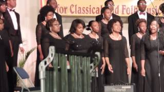 quotIf I Can Help Somebodyquot Claflin University Concert Choir 2014 [upl. by Llerrehc]