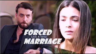 Leyla amp Yavuz  Their story  Forced marriage with a Mafia Hudutsuz Sevda  eng sub [upl. by Akerue798]