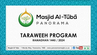 Taraweeh Ramadhan Program  Day 20  30 March 20241445 [upl. by Leeanne]