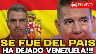 🔴URGENTE EDMUNDO GONZALEZ SE FUE A ESPAÑA🔥 ESPERANDO PRONUNCIAMIENTO DE MARIA CORINA MACHADO [upl. by Jelene]