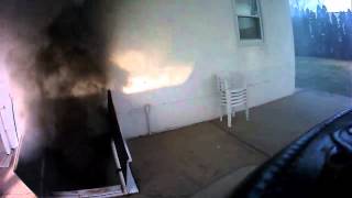 Village of Farmingdale Fire Department NY working fire 11 Vernon St Part 1 [upl. by Danit]