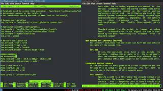 Linux Sysadmin Basics  LXC 4 Container Configuration [upl. by Arec461]