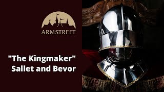 quotThe Kingmakerquot Sallet and Bevor Overview [upl. by Neala526]