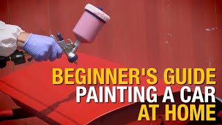 Beginners Guide How To Paint A Car At Home In 4 Easy Steps  Eastwood [upl. by Calderon]