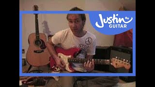 Open G Tuning Songs Guitar Lesson RO020 How to play [upl. by Gorges]