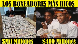 Top 10 Boxeadores Que Ganaron Más Dinero Dentro Del Ring  LOS MAS RICOS [upl. by Salesin404]