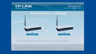 Domowa sieć komputerowa w 5 minut  router TPLink TDW8901G [upl. by Queston]