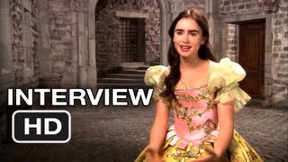 Mirror Mirror  Lilly Collins Interview 2012 HD Move [upl. by Nomael]