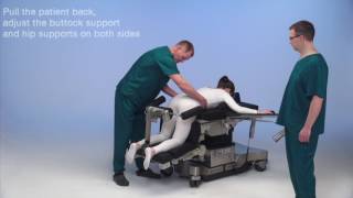 Patient positioning 7  Kneeling position [upl. by Harbert]