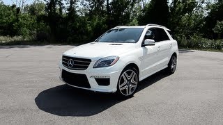 2012 MercedesBenz ML63 AMG Performance Package  WINDING ROAD POV Test Drive [upl. by Melessa863]