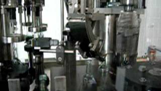 IC Filling Systems FillerCapper and labeller for miniature bottles [upl. by Oliric]