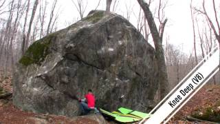 Adirondack Park BoulderingGreen Lake Boulders [upl. by Siulegroj]