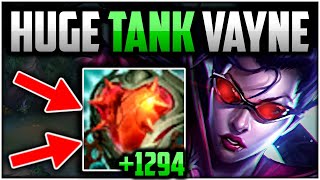 How to Tank VAYNE amp Carry for Beginners Best BuildRunes  Vayne Season 13 League of Legends [upl. by Nileak]