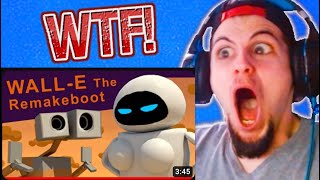 The Most Cursed quotWALLEquot Movie  Walle The Remakeboot REACTION [upl. by Enirroc]