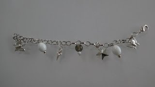 Tuto bijoux bracelet breloques [upl. by Brendin726]