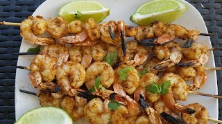 Easy Grilled Shrimp Recipe How To Grill Shrimp [upl. by Amian]