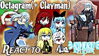 Octagram  Clayman React to Rimuru Tempest  Gask reactions [upl. by Sitsuj]