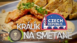 KRÁLÍK NA SMETANĚ Jako bonus recept na skvělé knedlíky se slaninou [upl. by Innattirb]