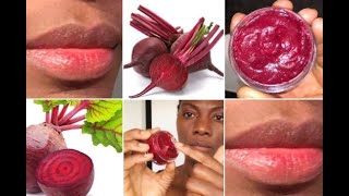 DIY Beetroot Lip Balm Best Method [upl. by Demetria]