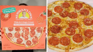 Newmans Own Uncured Pepperoni Pizza Review [upl. by Homovec523]